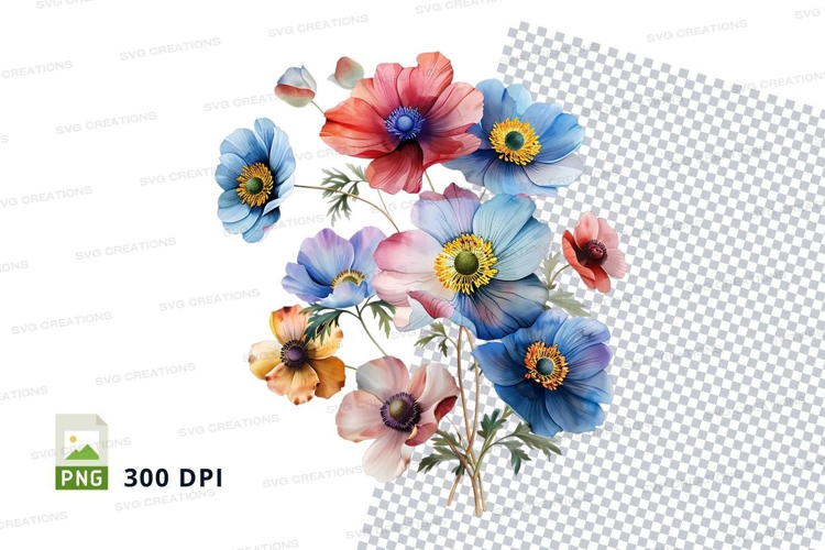 Bouquet Of Flowers Clipart Image 24