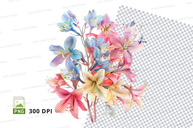 Flower Bouquet Clipart Image 20