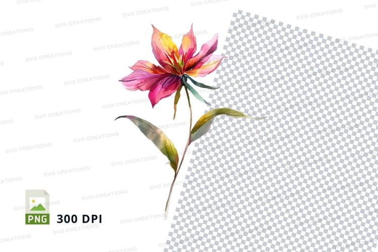 Pink Flower Png Image 7