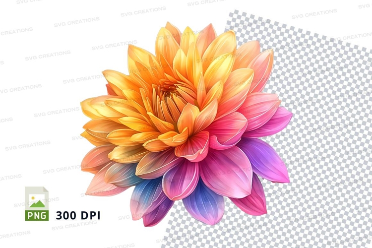 Transparent Background Flower Clipart Image 11