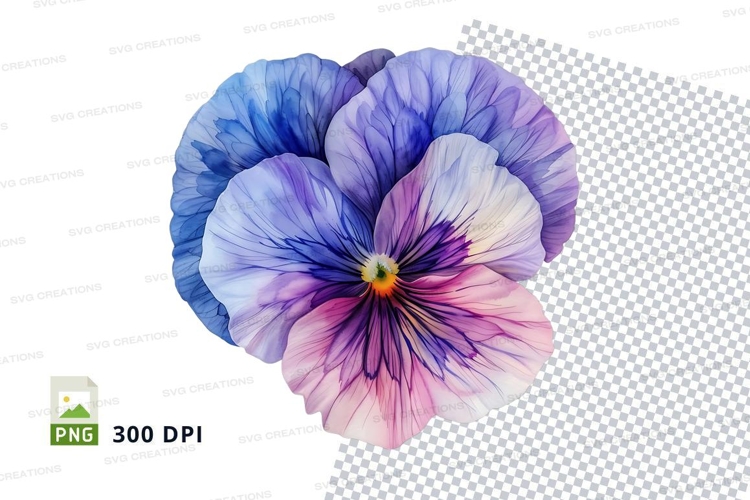 Transparent Background Flower Clipart Image 10