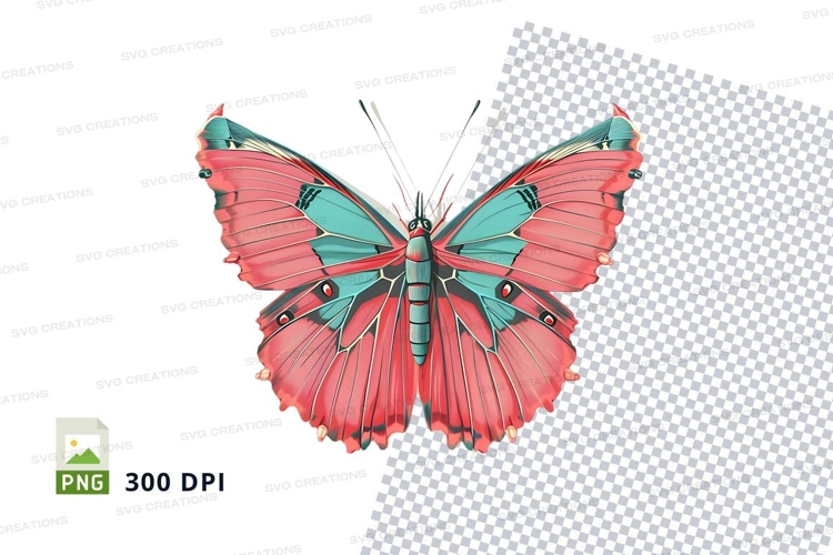 Transparent Background Butterfly Clipart Image 18