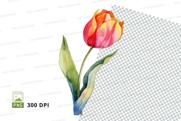 Blue Flower Clipart Image 11