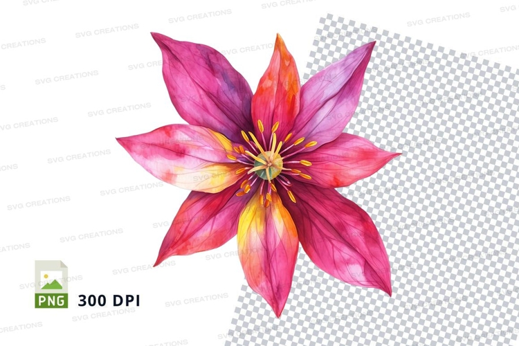 Pink Flower Png Image 5