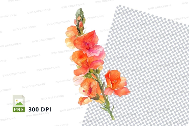 Yellow Flower Clipart Image 6