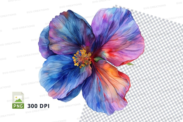 Hibiscus Flower Clipart Image 18