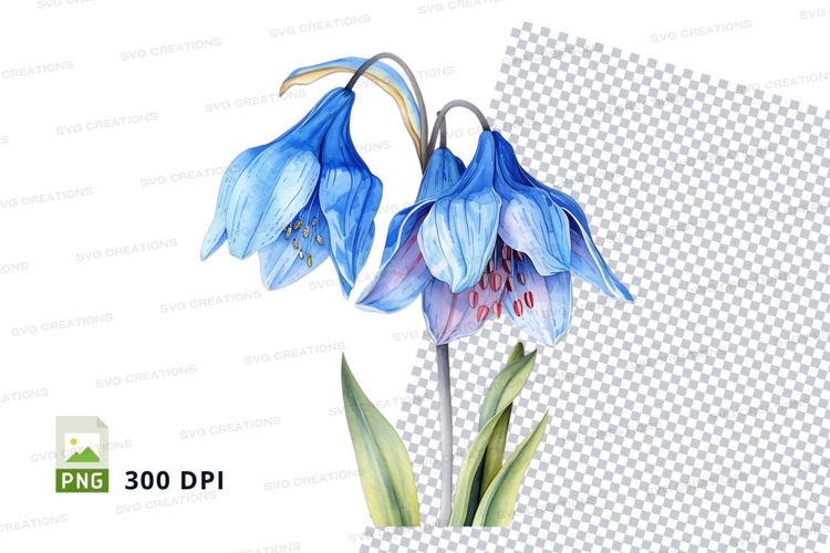 Transparent Background Flower Clipart Image 2