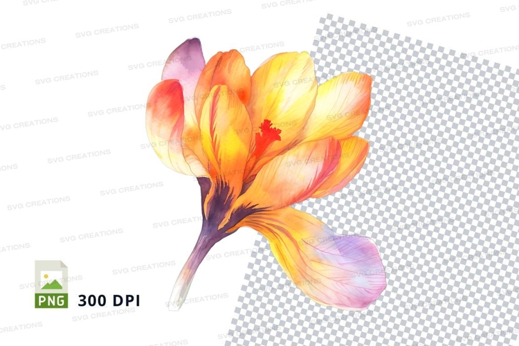Purple Flower Clipart Image 19