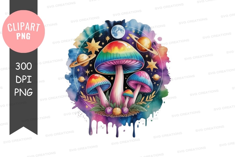 Crescent Moon Illustration Image 8