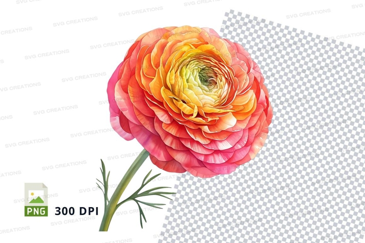 Yellow Flower Clipart Image 21