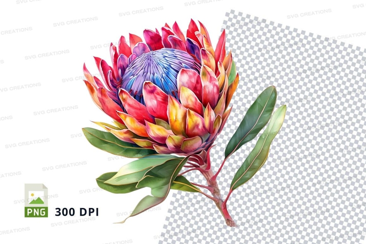 Purple Flower Clipart Image 12