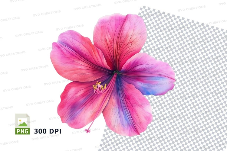 Hibiscus Flower Clipart Image 15