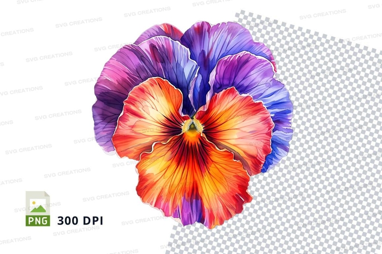 Transparent Background Flower Clipart Image 12