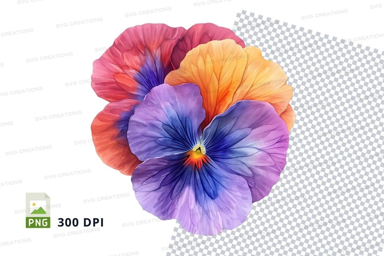 Transparent Background Flower Clipart Image 11