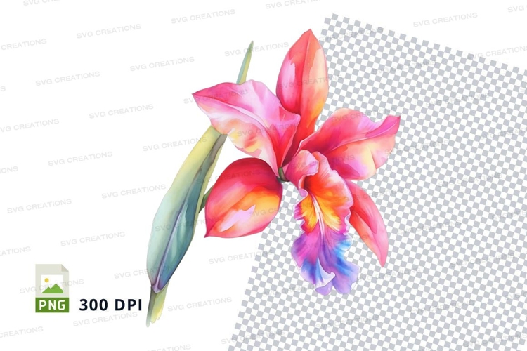 Purple Flower Clipart Image 14