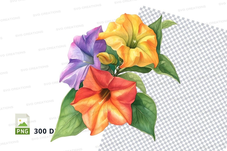 Flower Bouquet Clipart Image 7