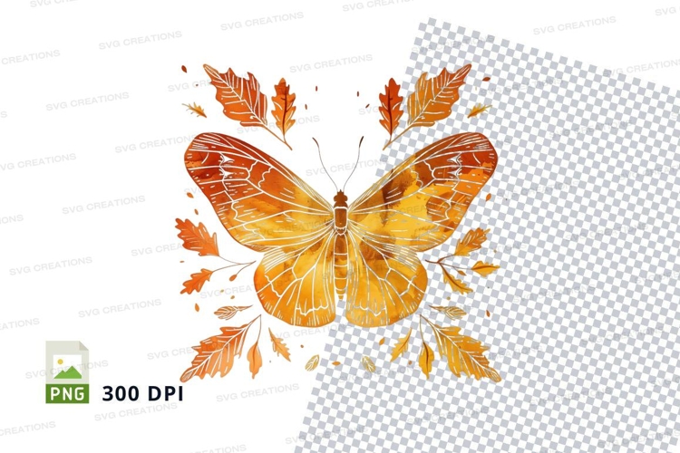 Autumn Leaves Clipart Image 12