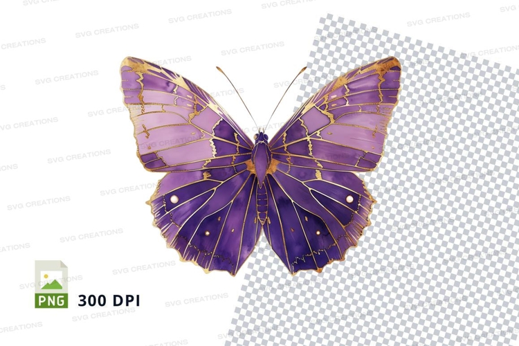 Transparent Background Butterfly Clipart Image 14