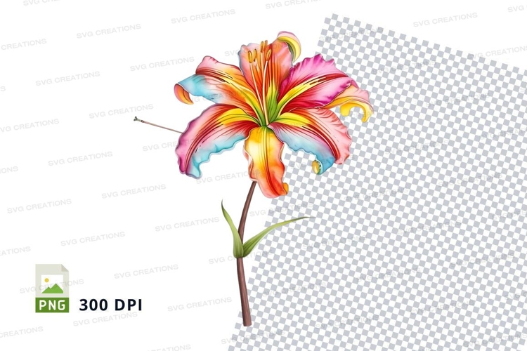 Blue Flower Clipart Image 20