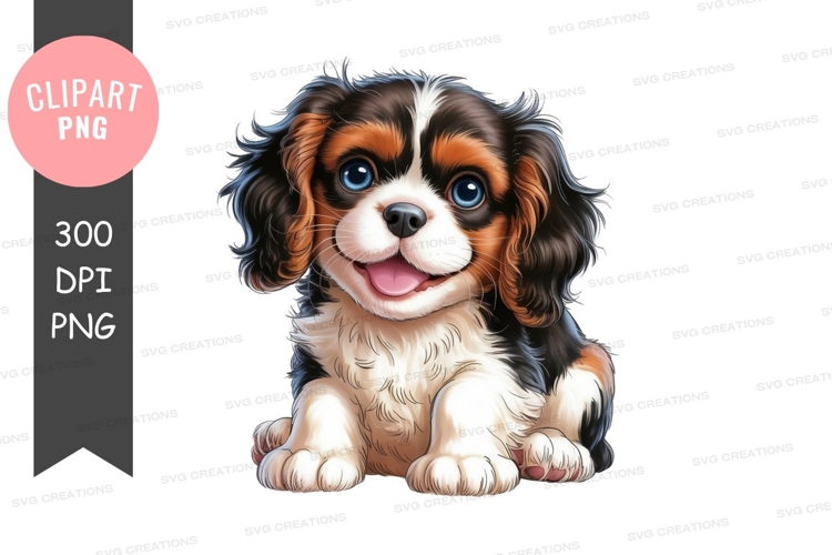 Cute puppy clipart png