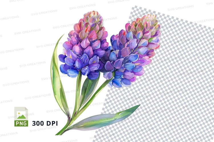 Beautiful bluebonnet flowers