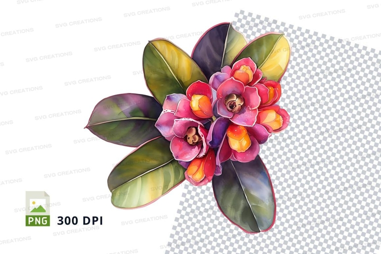 Red Flower Clipart