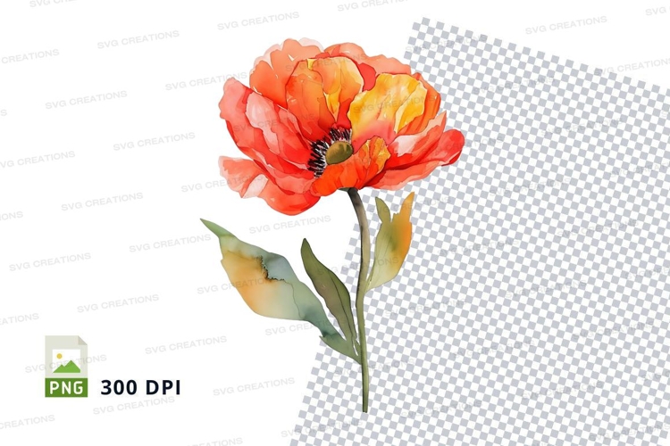Orange Flower Png Image 21