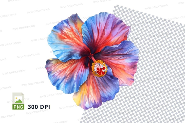 Hibiscus Flower Clipart Image 9