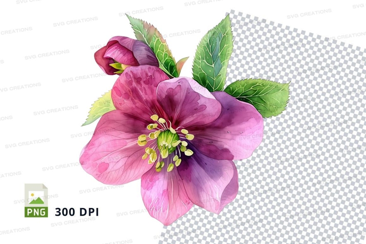Pink Flower Png Image 8
