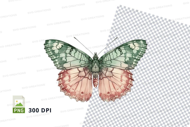 Pink Butterfly Clipart Image 2