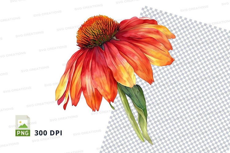 Yellow Flower Clipart Image 14