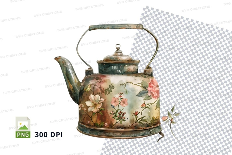 Teapot Clipart Image 17