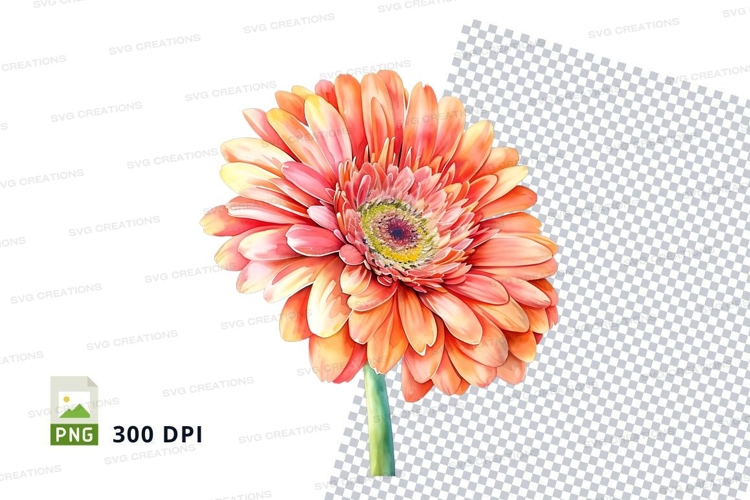 Transparent Background Flower Clipart Image 4