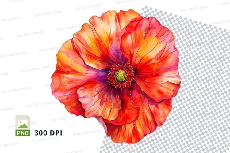 Transparent Background Flower Clipart Image 3