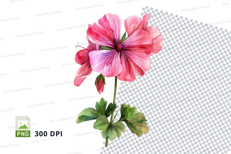 Pink Flower Png Image 9
