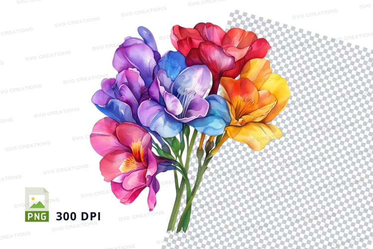 Vibrant bouquet of flowers