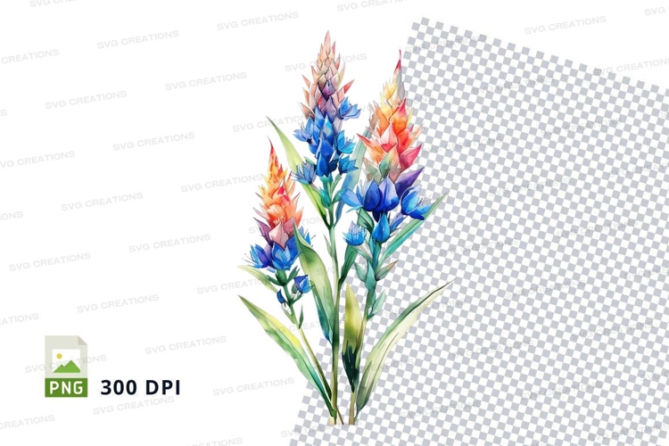 Tropical Flowers Clipart Image 22