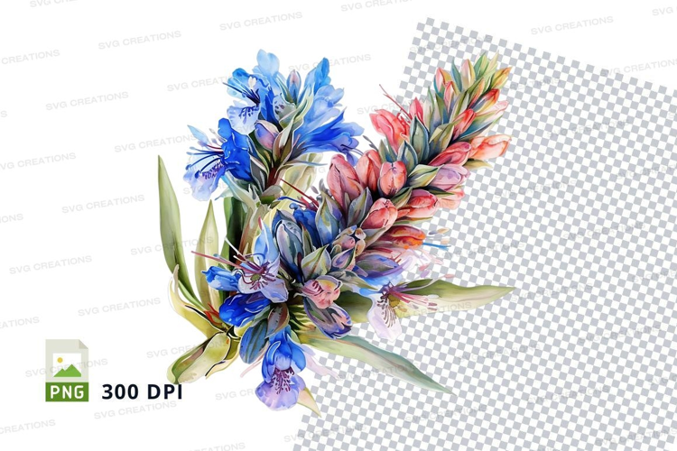 Colorful bouquet of flowers