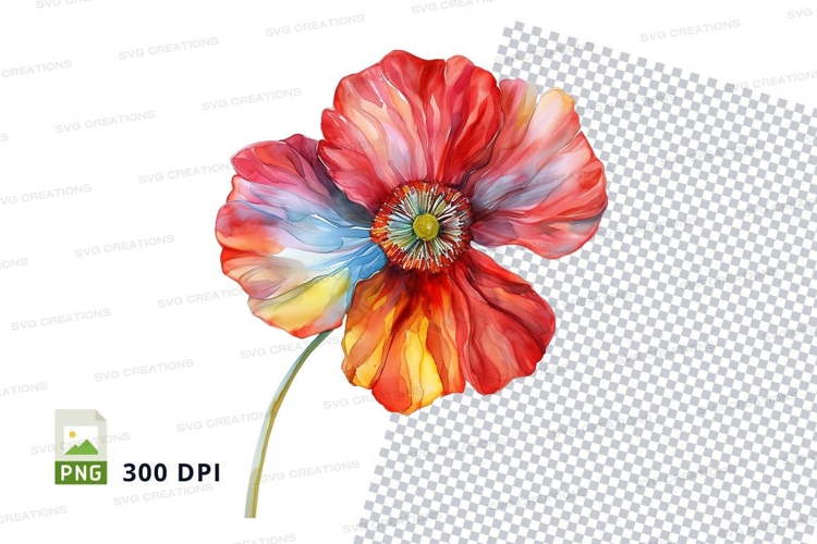 Transparent Background Flower Clipart Image 20