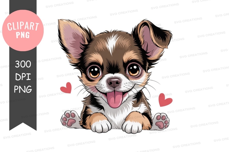 Chihuahua Clipart Image 13