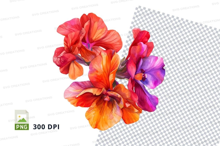 Flower Bouquet Clipart Image 7