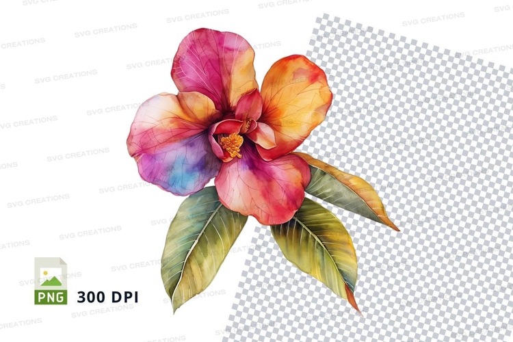 Hibiscus Flower Clipart Image 22