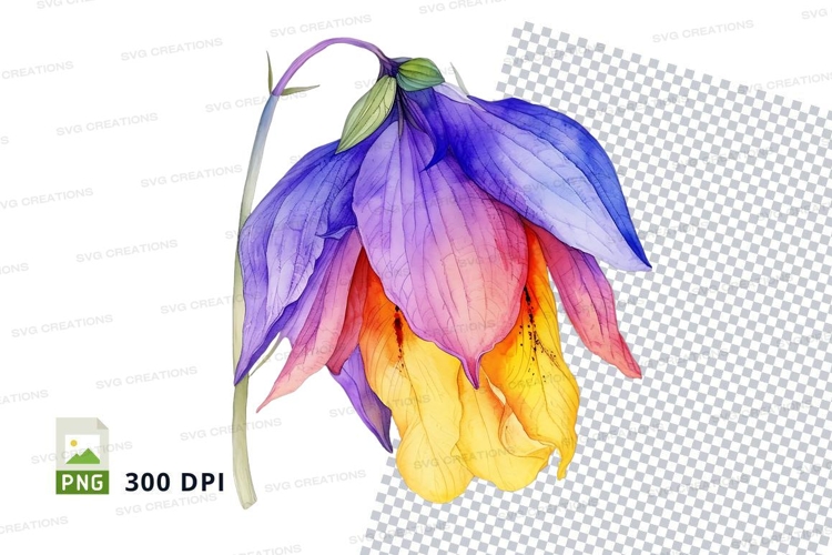 Transparent Background Flower Clipart Image 17