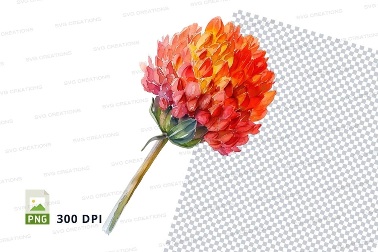 Yellow Flower Clipart Image 9