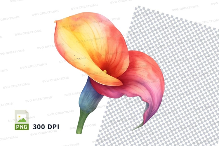 Purple Flower Clipart Image 17