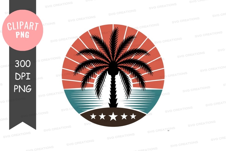 Palm Tree Clipart Image 14