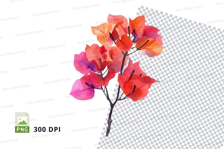 Transparent Background Flower Clipart Image 4