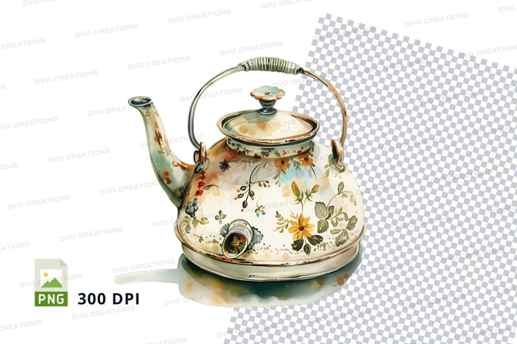 Teapot Clipart Image 14