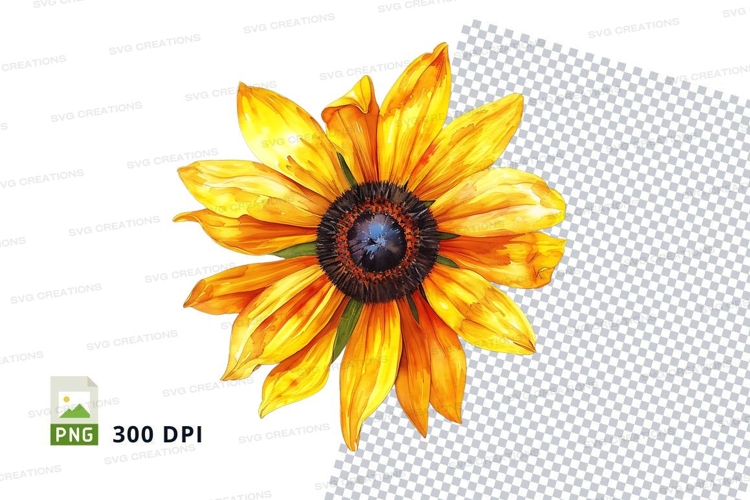 Sunflower Clipart Image 21