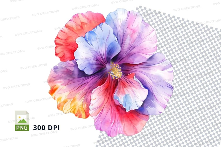 Hibiscus Flower Clipart Image 19